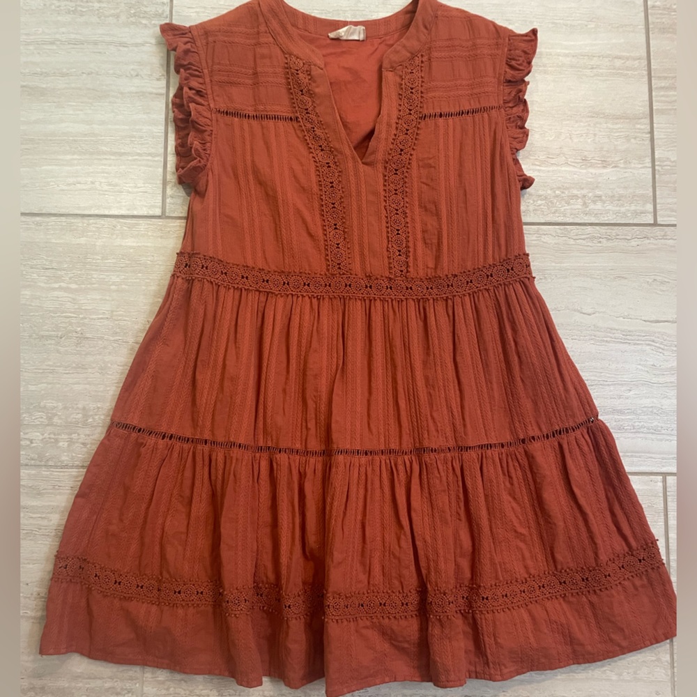 Altar’d State copper dress size S